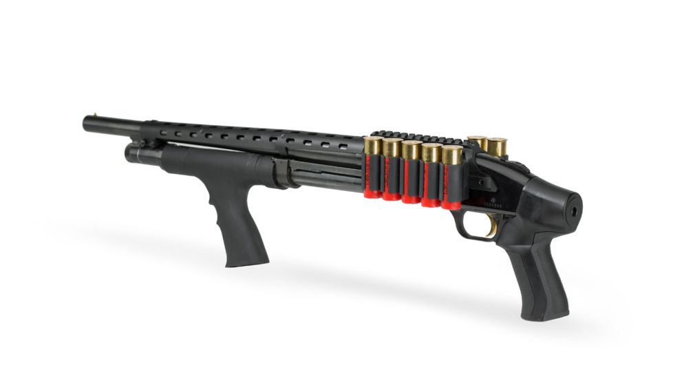 ATI Outdoors Gen2 Halo Shotgun Side Saddle, 9-Shell Customizable, Mossberg 500/590, Black, A.5.10.2551