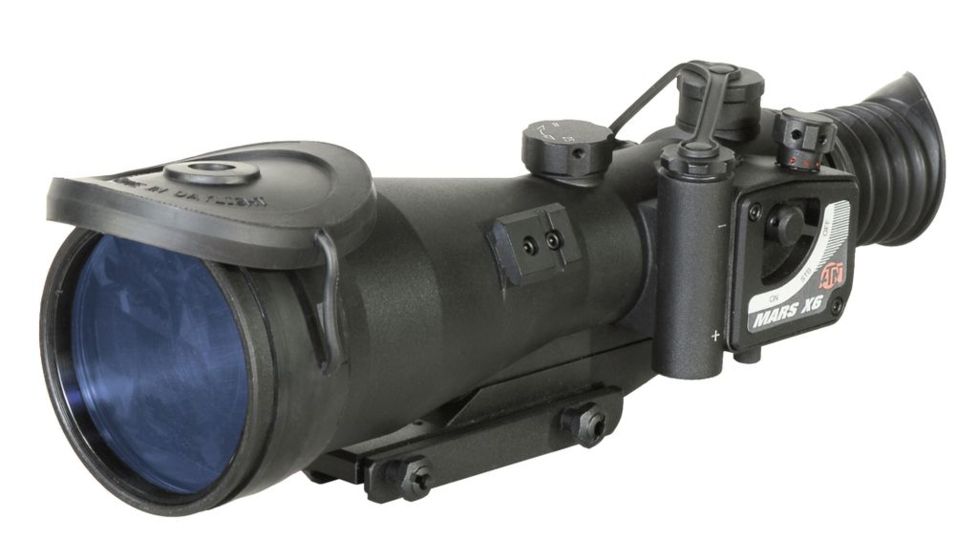ATN Mars6x Generation 2 Night Vision Weapon Scope, CGT, 45-54 lp/mm Resolution - NVWSMRS6C0
