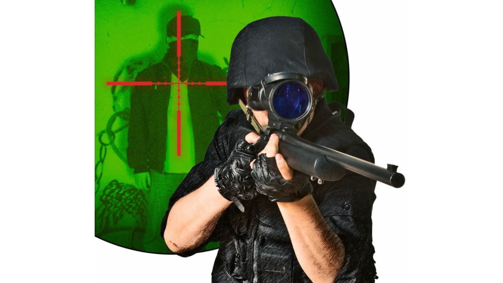 ATN Mars6x Generation 2 Night Vision Weapon Scope, HPT, 54-72 lp/mm Resolution - NVWSMRS6H0