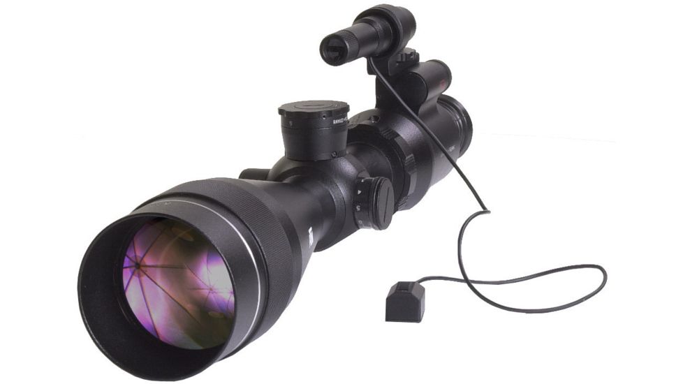 ATN 4-12x80 DNS Gen 3 SELA 64-73 lp/mm Day / Night Vision Rifle Scope, ATN Selec Alpha Grade Night Vision Scope