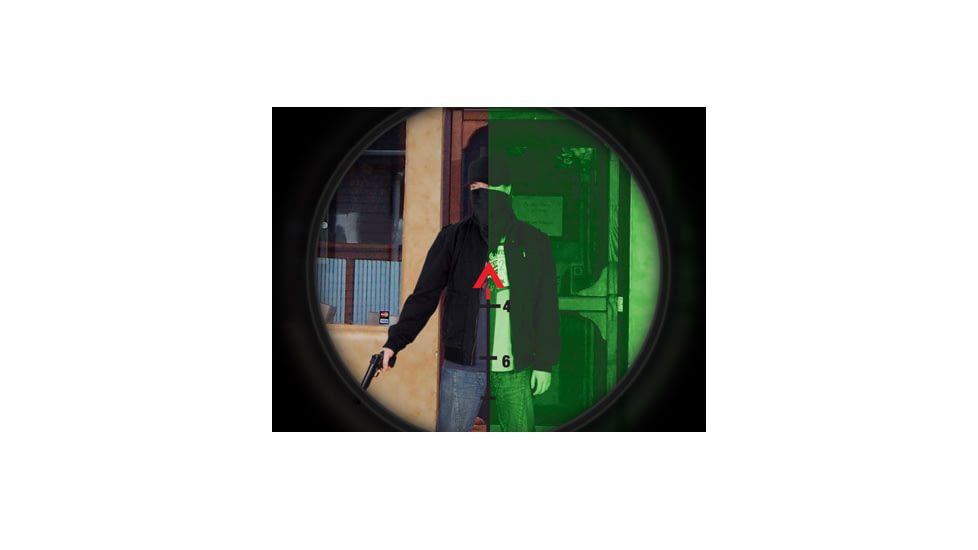 ATN PS22-3 Day/Night Tactical Kit - PS22-3 Night Vision Sight &amp; Trijicon 4x32 ACOG, QRM Rifle Scope