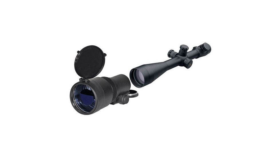 ATN PS22-3 Day/Night Tactical Kit - PS22-3 Gen. 3 Night Vision Sight &amp; Leupold Mark 4 Rifle Scope