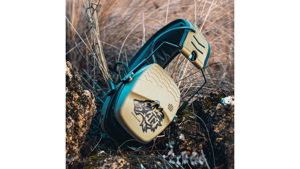 ATN X-Sound Hearing Protector, Electronic Earmuffs w/Bluetooth, Camo, ACPROTXSND
