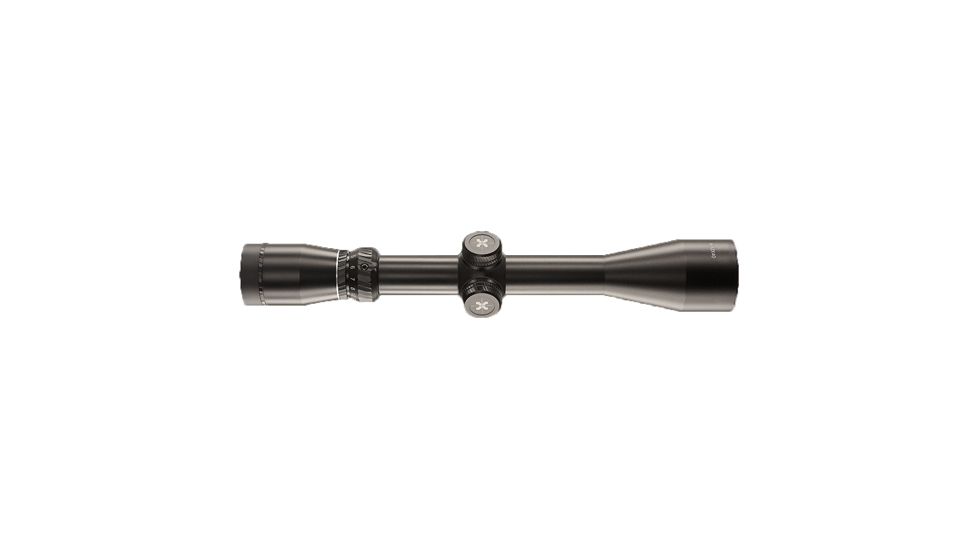Axeon 4-12x40mm Rifle Scope, 1in, Plex Reticle, Black Matter, 2218702