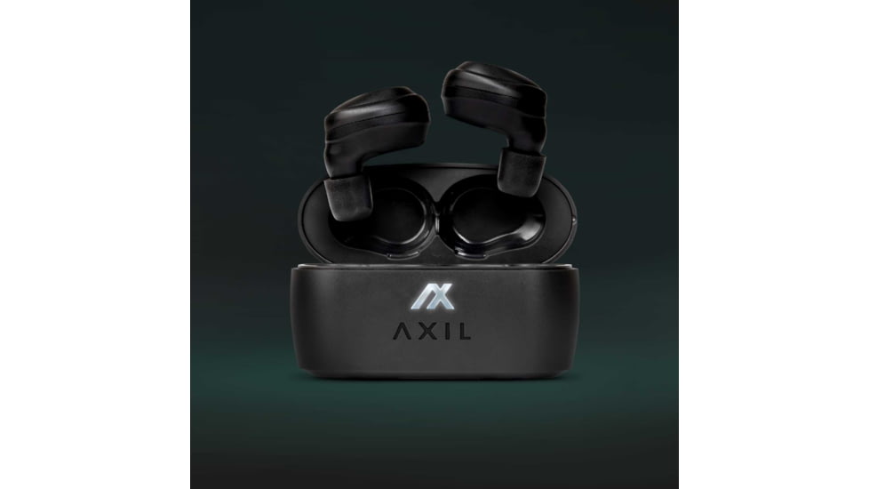 AXIL Xcor Hearing Protection Ear Buds, Black, Small Box, XCOR-R