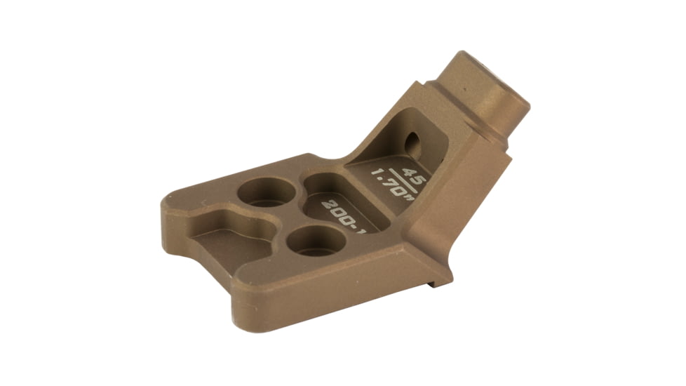 Badger Ordnance Condition One J-Arm 45degrees Mount, Tan, 1.7in, 200-10