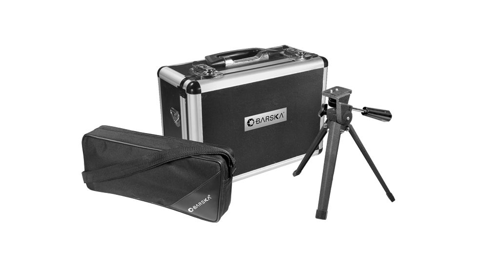 Barska 20-60x60mm Blackhawk ED Spotting Scope Straight, Black, Medium, AD11918
