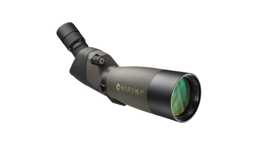 Barska 20-60x80 Angled Blackhawk Spotter w/ Hard Case, Green AD12162