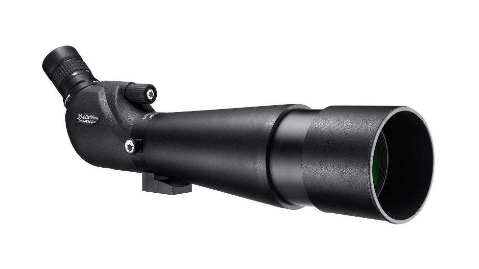 Barska 20-60x80 WP Naturescape Spotting Scope, Angled w/Tripod, Black AD12686