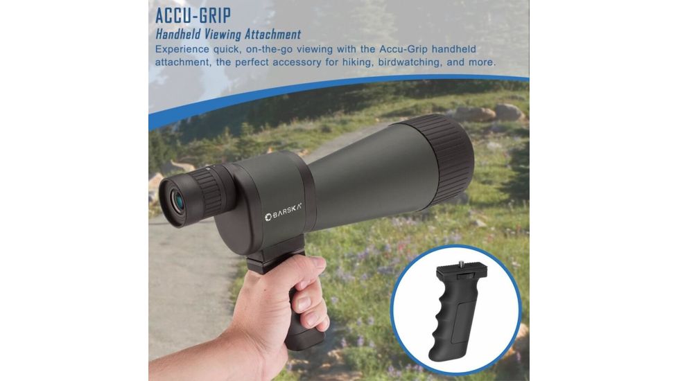 Barska 25-125x88 WP, Benchmark Spotting Scope, Straight, w/ 2 Tripods, 2 Cases