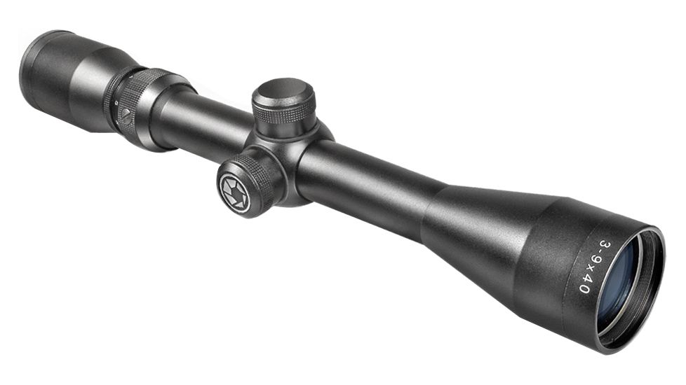 Barska 3-9x40 Huntmaster Waterproof Rifle Scope, Black, 30/30 Reticle - AC10030