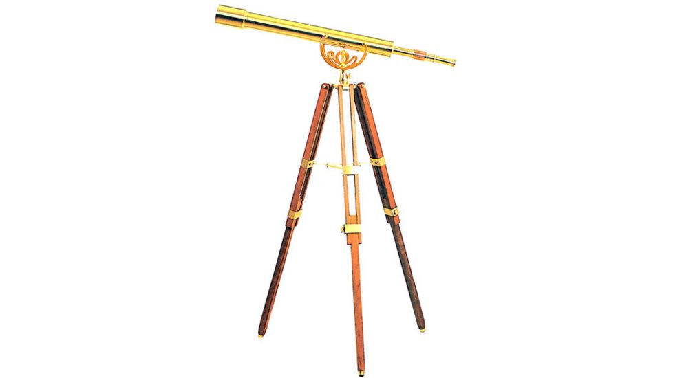 Barska 32x80 AnchorMaster Spy Scope w/ Mahogany Floor Tripod AA10620