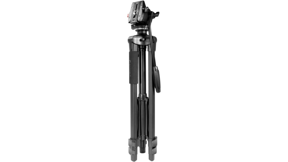 Barska Professional Fluid Head Tripod, Black, Medium, AF13650