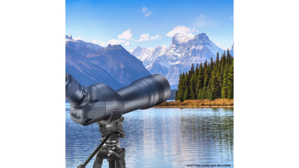 Barska Professional Fluid Head Tripod, Black, Medium, AF13650