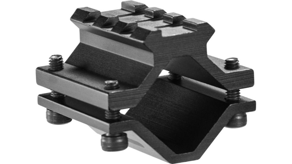 Barska Single Shotgun barrel Mount, Single Rail, 3 sections, Black AW12010