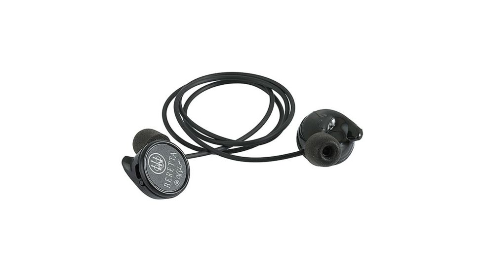 Beretta Earphones Mini Headset Passive ,Black, CF031A21560999UNI, EDEMO1