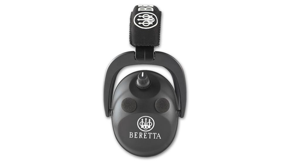 Beretta Gold Series Electronic Ear Muffs, Black, CF2100020999
