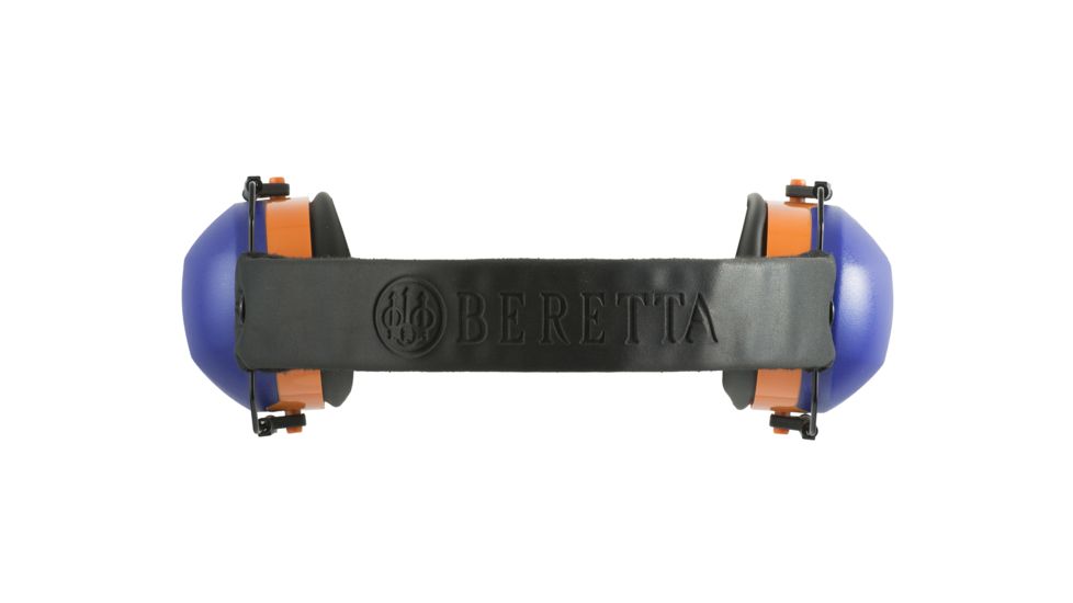 Beretta Gridshell Earmuff, Blue with Orange, CF021000020591UNI