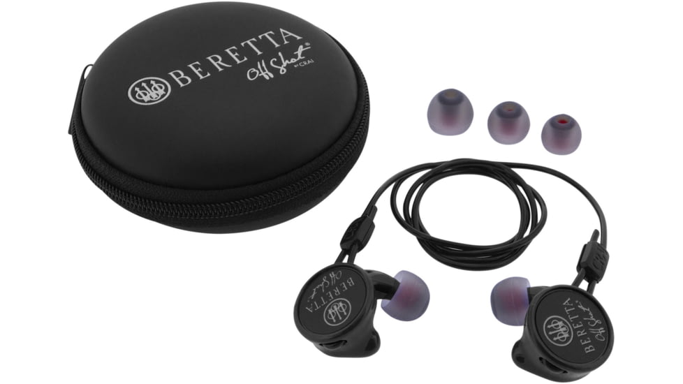 Beretta Mini Headset Comfort Plus, 32dB, Black, CF081A21560951