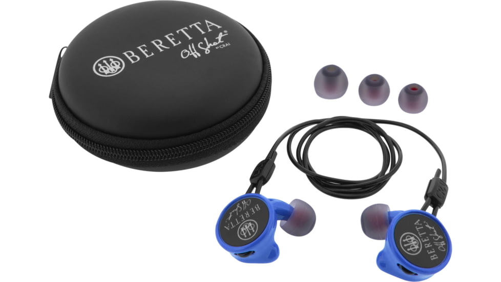 Beretta Mini Headset Comfort Plus, 32dB, Blue, CF081A215605B5
