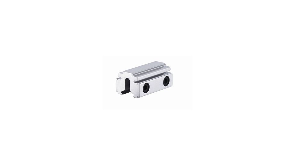 BKL Technologies Model 173 1 5/8in Long Tri-Mount Dovetail Riser Mount, Silver, BKL-173-S