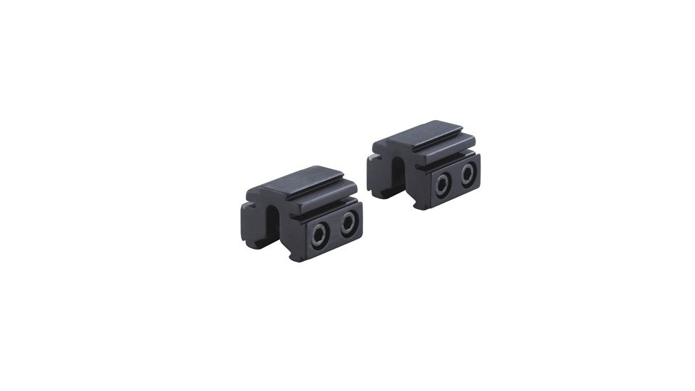 Model 167 1in Long Tri-Mount Dovetail Riser Mount,Matte Black