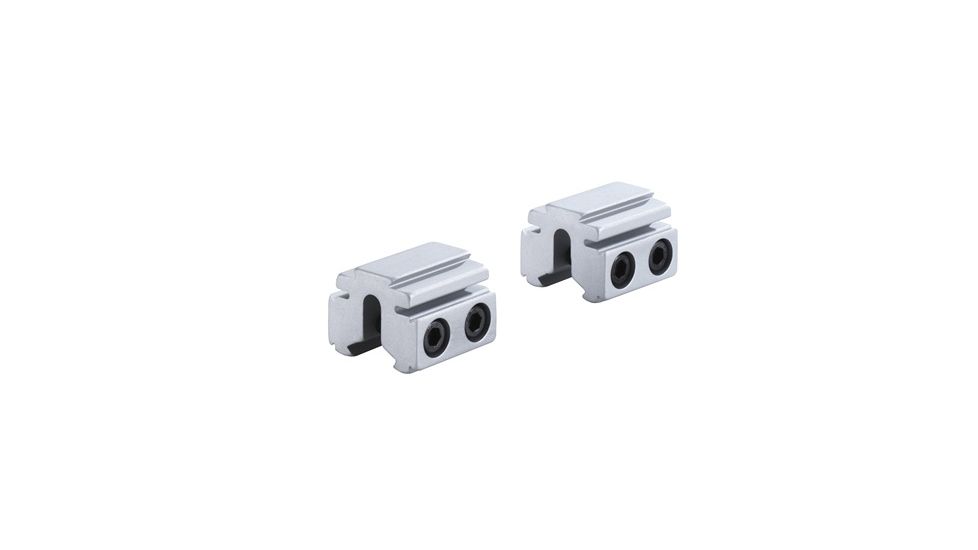 Model 167 1in Long Tri-Mount Dovetail Riser Mount,Silver