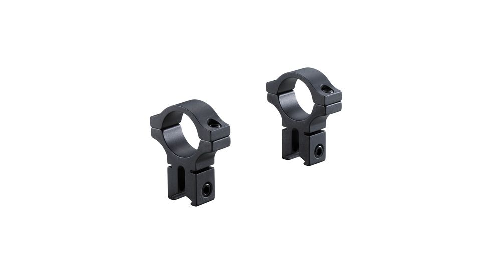 Model 257 0.6in Long Dovetail Rings,High,Matte Black