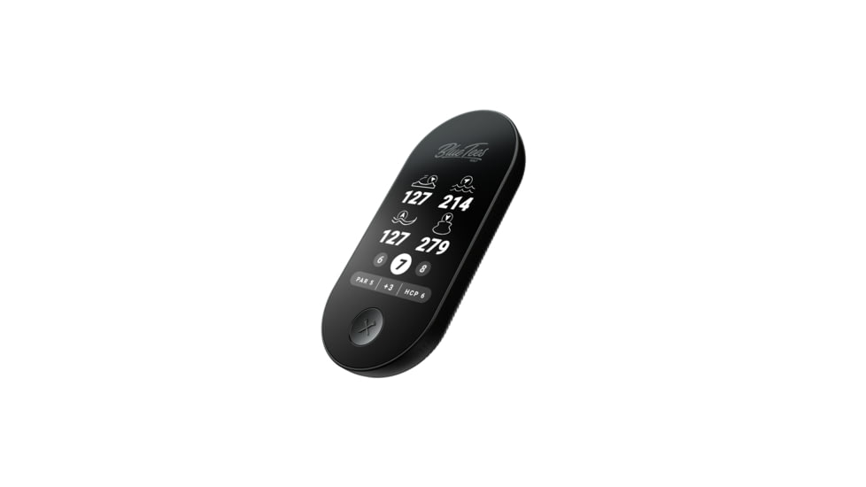 Blue Tees Golf Ringer GPS Handheld, Black, HH-GPS-TR-BK