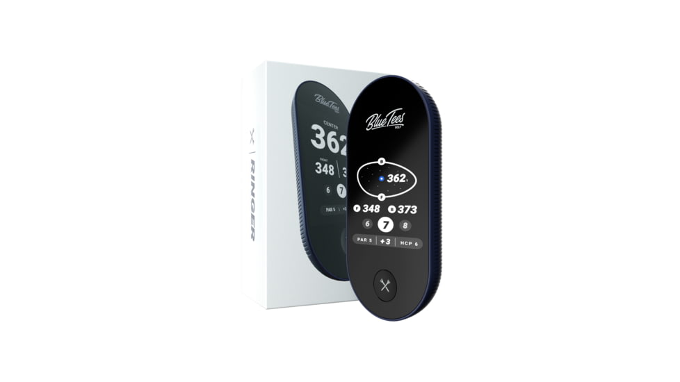 Blue Tees Golf Ringer GPS Handheld, Navy, HH-GPS-TR-N