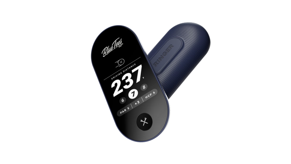 Blue Tees Golf Ringer GPS Handheld, Navy, HH-GPS-TR-N