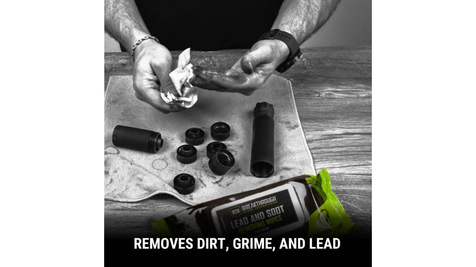 Breakthrough Clean Technologies Lead &amp; Heavy Metal Removal Wipes, 7x 6in, 50-Pack, BT-LRW-50