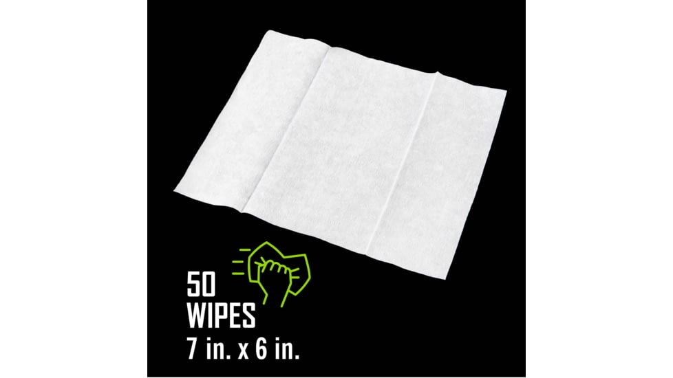 Breakthrough Clean Technologies Lead &amp; Heavy Metal Removal Wipes, 7x 6in, 50-Pack, BT-LRW-50