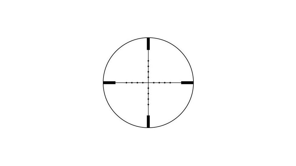 Bresser Hunter Specialty, 3-12x42 Rifle Scope, Non-Illuminated Reticle, Black, HS-31242