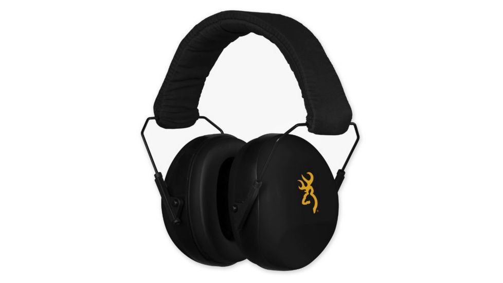 Browning Buckmark 2 Hearing Protection Ear Muffs,Black 12682