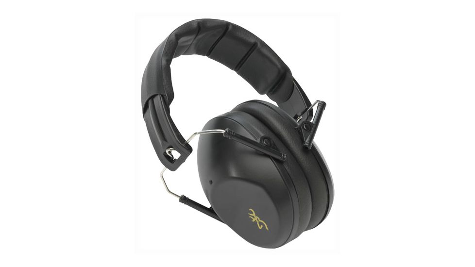 Browning Buckmark 2 Hearing Protection Ear Muffs,Black 12682