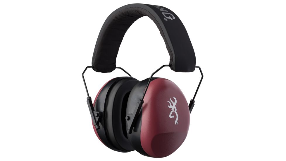 Browning Buckmark II Earmuff, 26 DB, Mauve, 126386