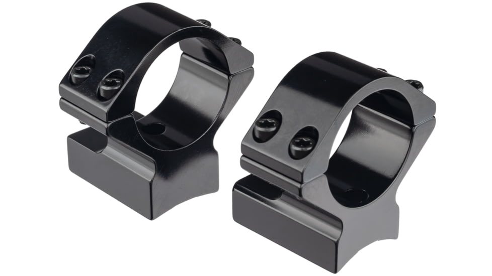Browning Rifle Scope Rings, 1 in Tube, Winchester Model 70 Safari Express, Low, Gloss, Black, 63102