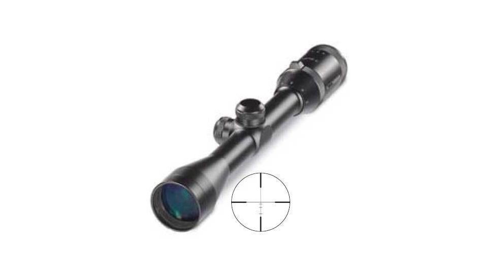 Brunton NRA Sports Optics Variable Fast Focus Hunting 3-9x40mm #5 Ballistics Reticle Black Rifle Scope FV3940-5