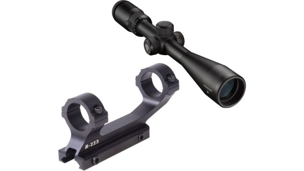 Nikon PROSTAFF 5 3.5-14X40 Rifle Scope w/NP Reticle 6740 w/ Nikon M-223 XR Mount 833 6740-KIT1
