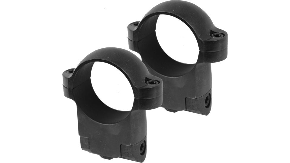 Burris Solid Steel 1 Inch Ring Mount, Medium, Gloss Black 420104