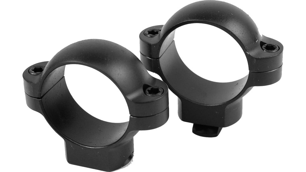 Burris Standard 1in Steel Dovetail Rifle Scope Ring Pair, Medium, Black Matte 420052