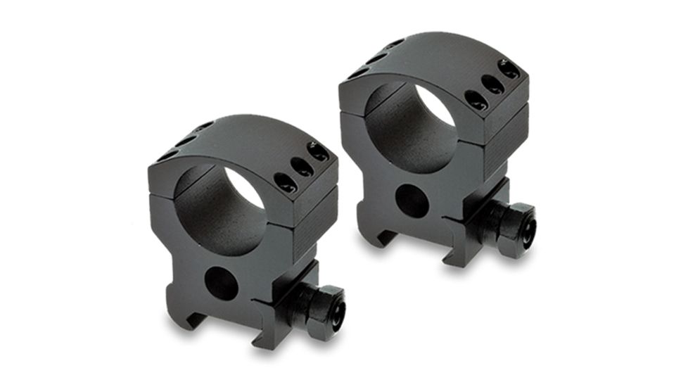 Burris Xtreme Tactical Picatinny Rail 30mm Rifle Scope Rings Pair, High 1.35 in, Black 420164