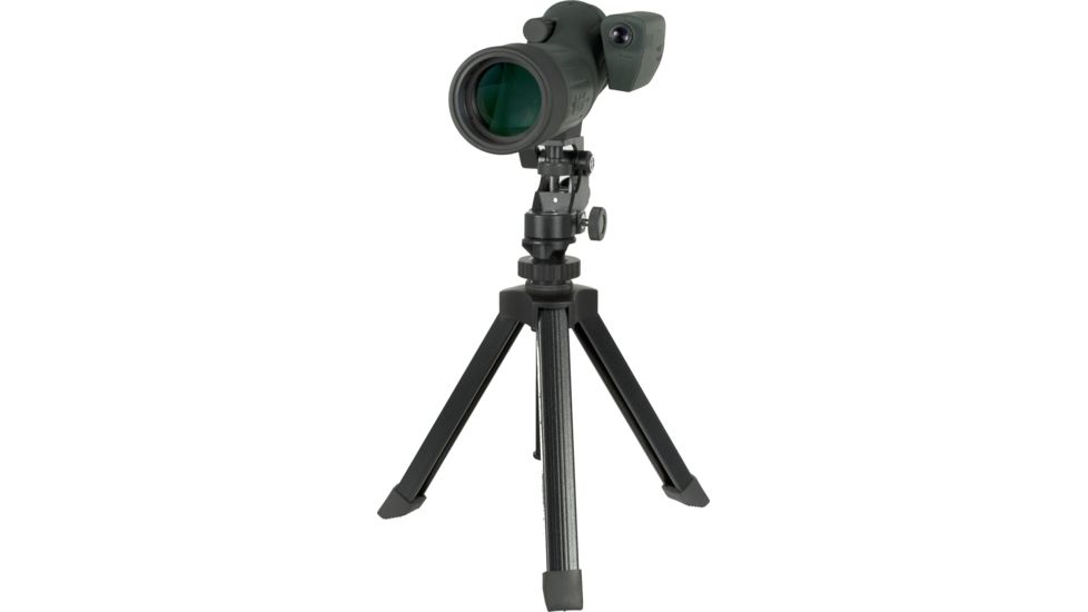 Bushnell 15-45 x 50 Video Graphics Array VGA Resolution Spotting Scope 787348 - mounted on included tripod