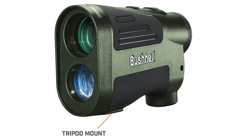 Bushnell 6x24 Prime 1500 Laser Rangefinder, Black/Green, LP1500SBL