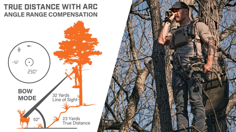 Bushnell 6x25 Broadhead Green Lrf Activesync Display, Box - LA1500AD