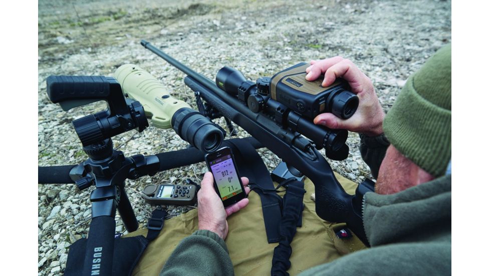 Bushnell 7x26mm Elite 1 Mile CONX Laser Range Finder, Brown, Horz, Bluet Arc, Box, 202540