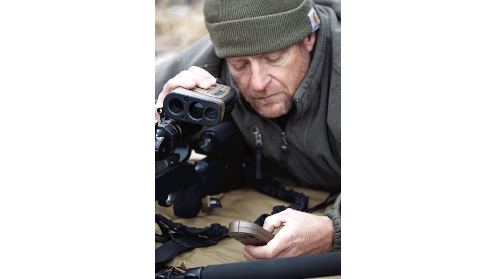 Bushnell 7x26mm Elite 1 Mile CONX Laser Range Finder, Brown, Horz, Bluet Arc, Box, 202540