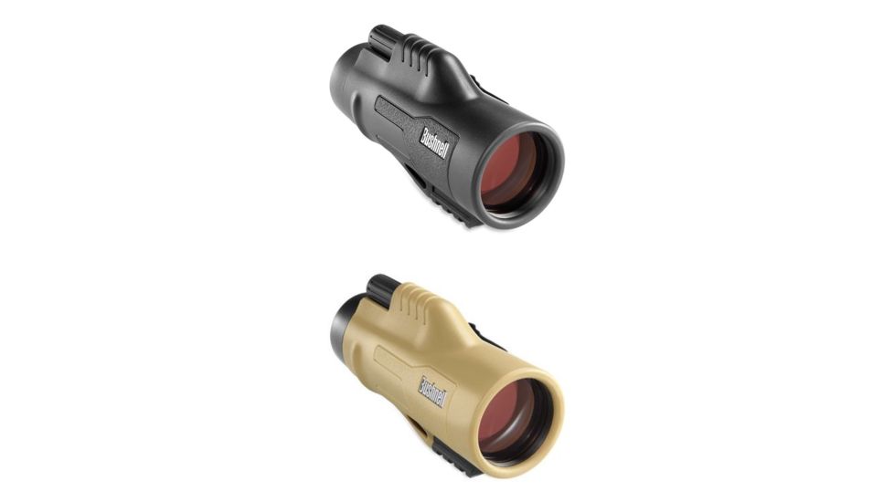 Bushnell Legend Ultra HD 10x42mm Monocular, Black, Tan