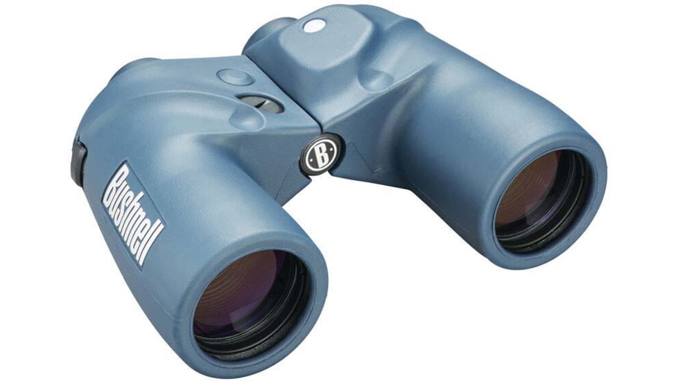 Bushnell Marine Porro Prism Rangefinder Binoculars, 7x50mm, BAK-4, Black, 137500